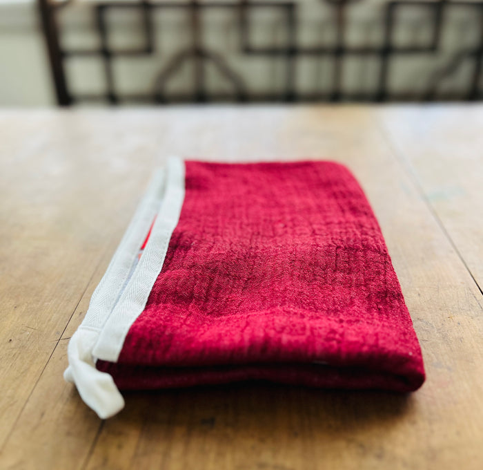 Washed Flax Linen Hand Towel