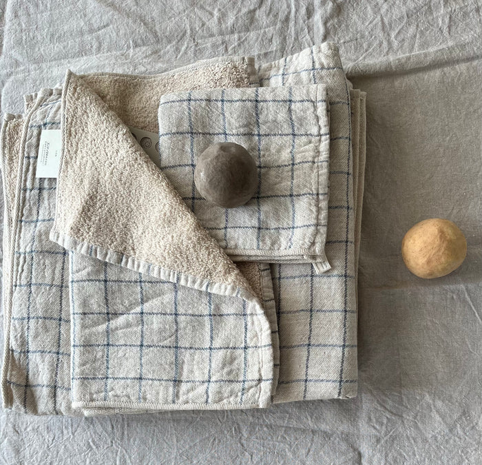 cotton graph towel