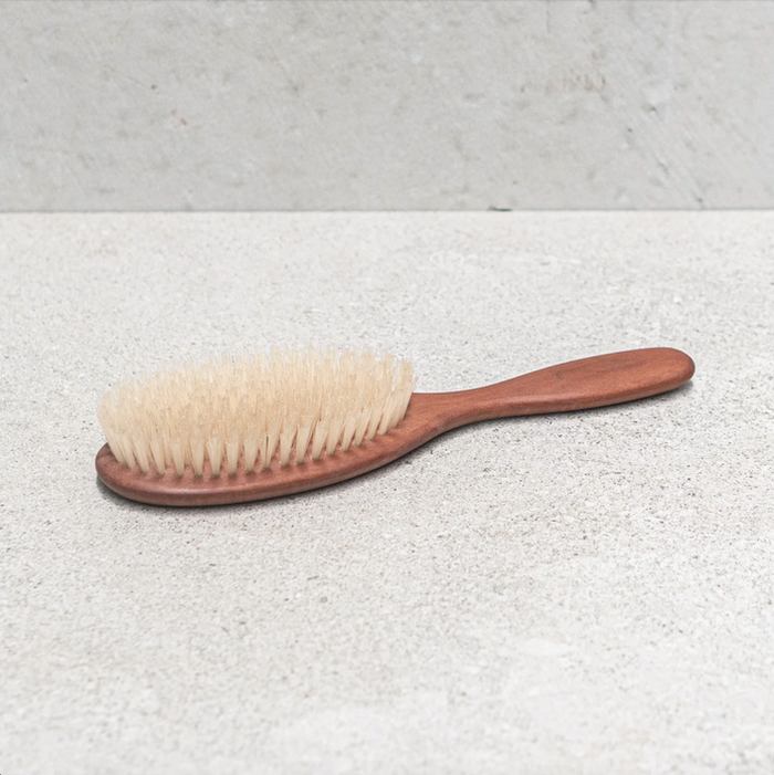 Pearwood Hair Brush - Light Bristles