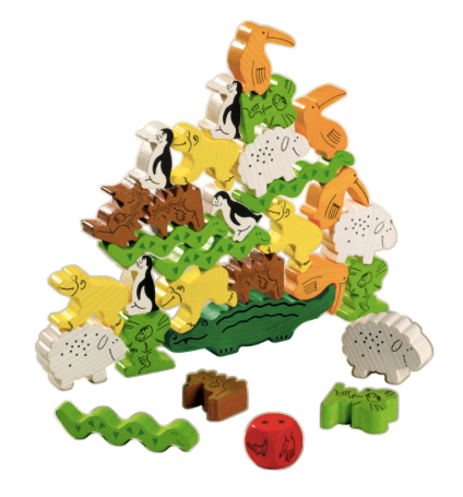 Animal Upon Animal Stacking Game