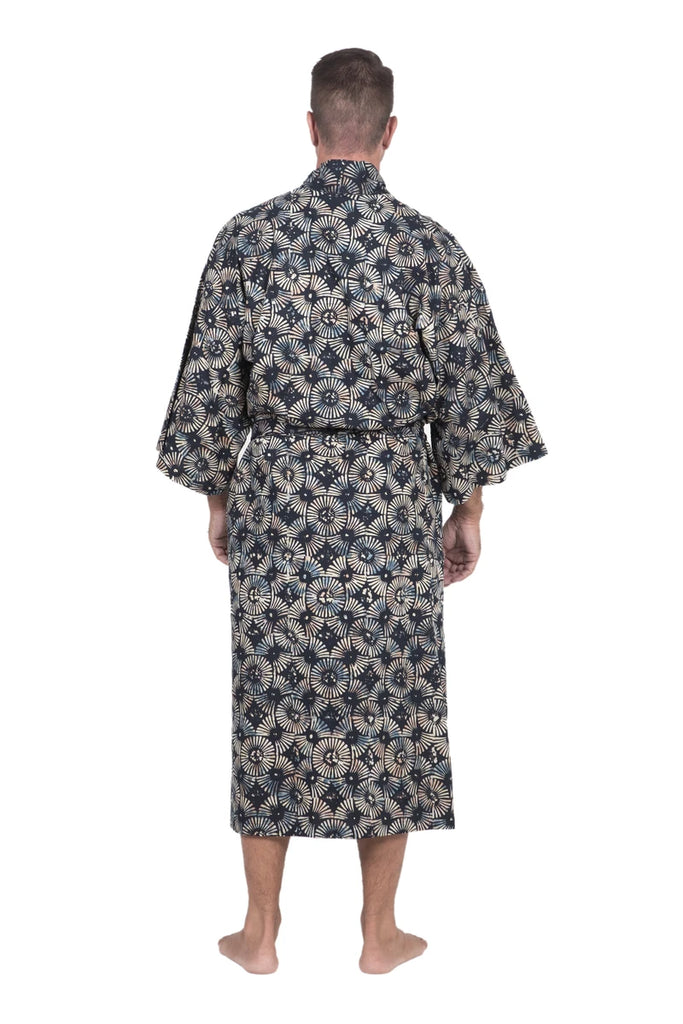 Midnight Fireworks Cotton Robe