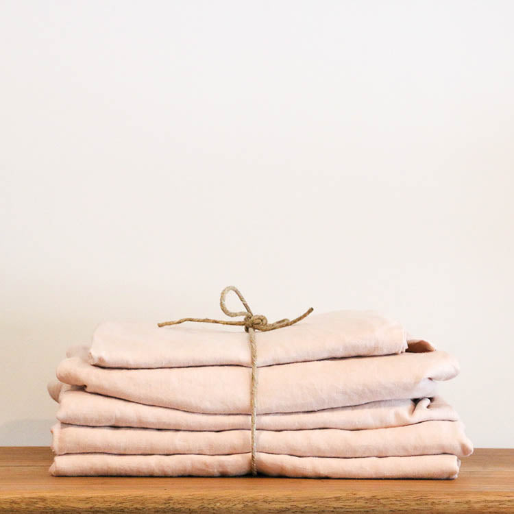 French Linen Bed Sheet Set (Queen/King/Single/Super)