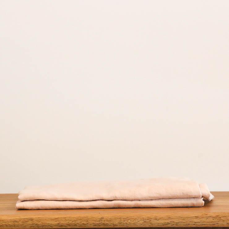 French Linen Pillow Case (Euro size 65 x65 cm) with Oxford edge