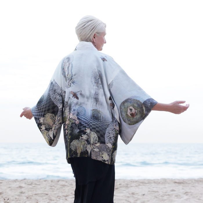 Kimono (wearable art or wall hanging)