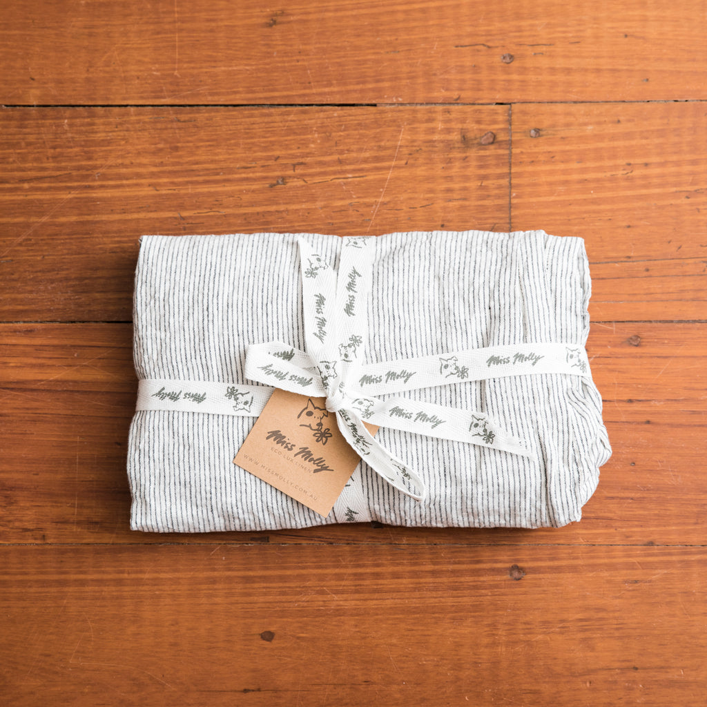 French Linen Pillowcase – Standard (Oxford Edge)
