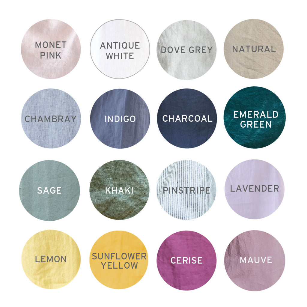 CLEARANCE: Classic Linen Slip Dress - 10 Colours