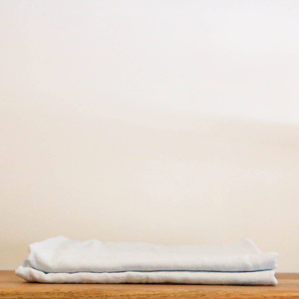 French Linen Pillow Case (Euro size 65 x65 cm) with Oxford edge