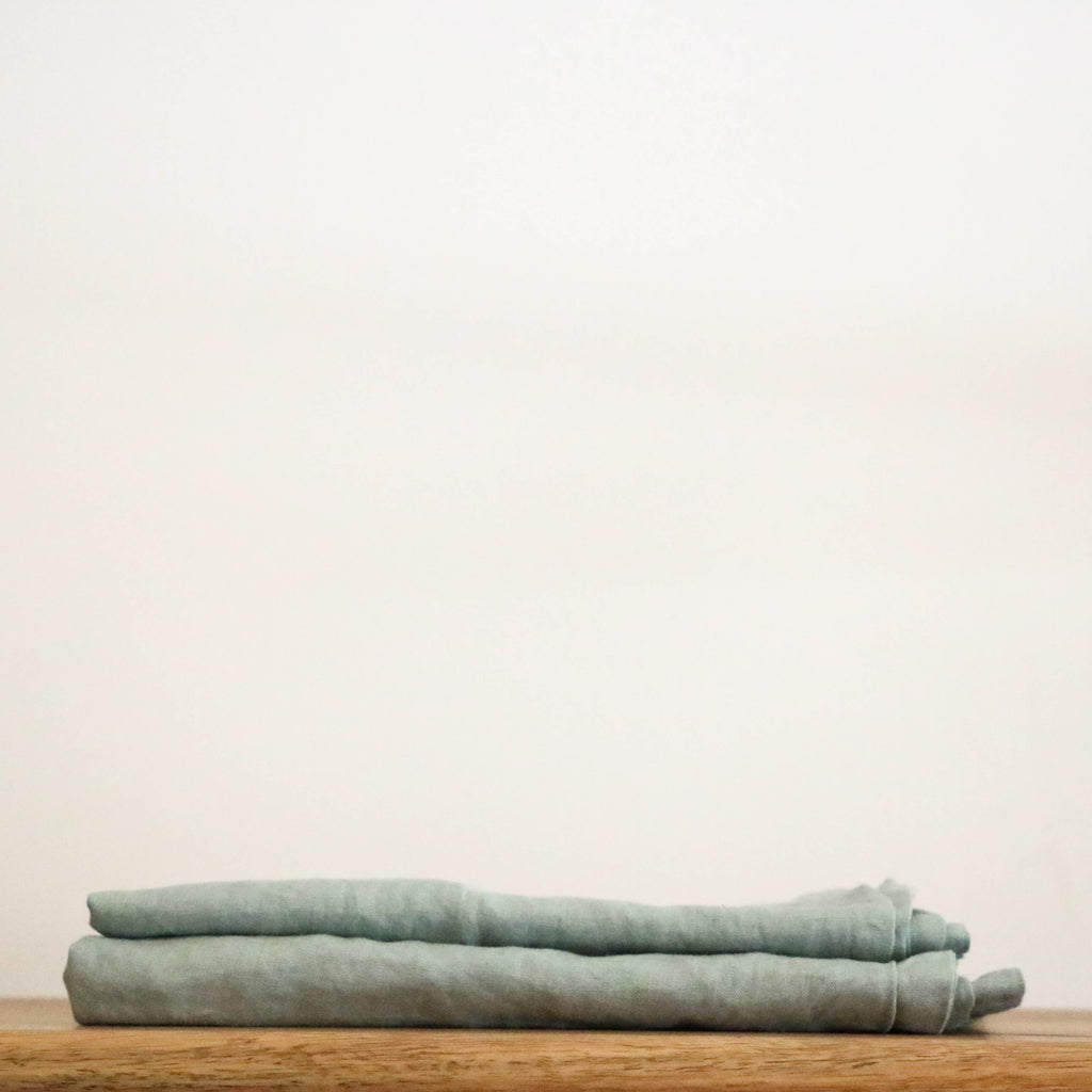 French Linen Pillow Case (Euro size 65 x65 cm) with Oxford edge