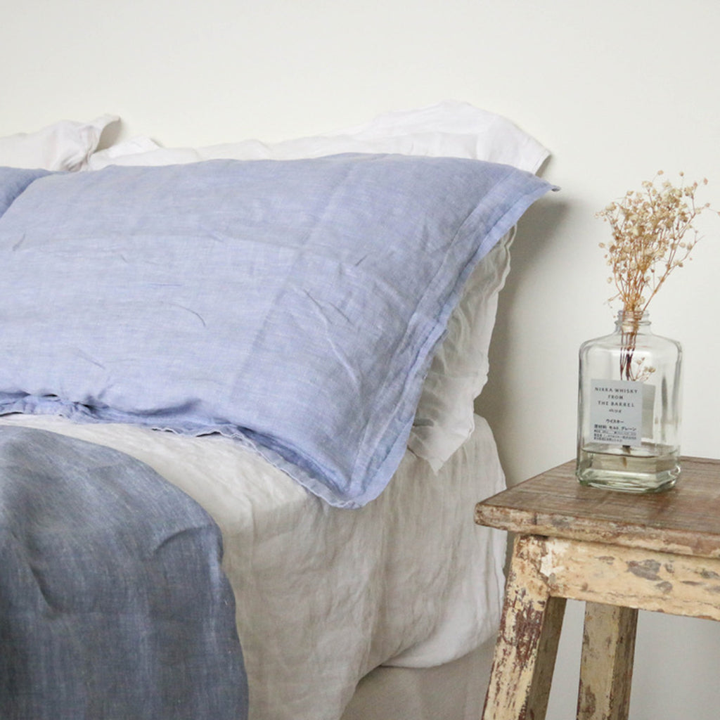 French Linen Pillow Case (Oxford Edge)