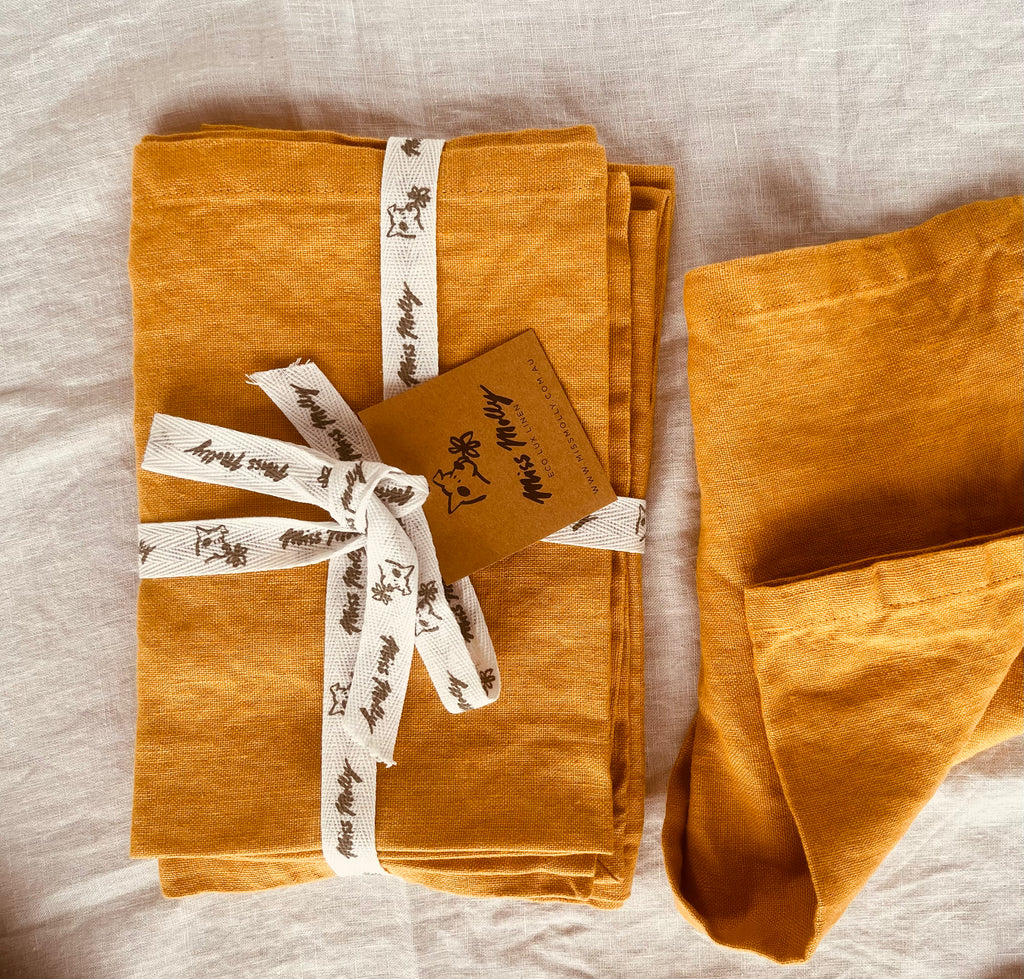 Rustic Linen Napkins