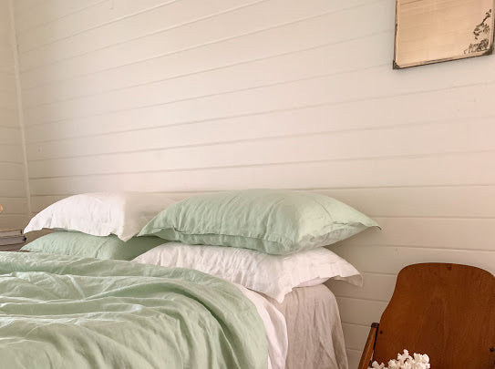 French Linen Pillowcase – Standard (Oxford Edge)