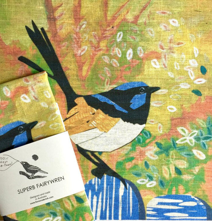 Artist Print Tea Towel - Australian Bird Collection