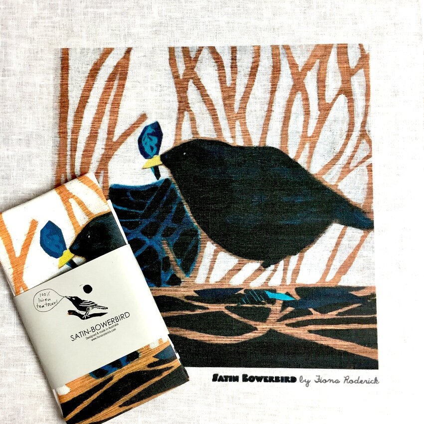 Artist Print Tea Towel - Australian Bird Collection