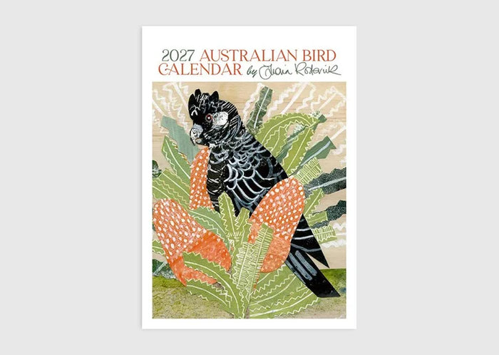 2027 Australian Bird Calendar by Fiona Roderick