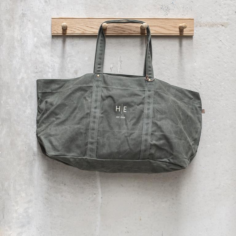 Waxed Canvas Carry All Bag