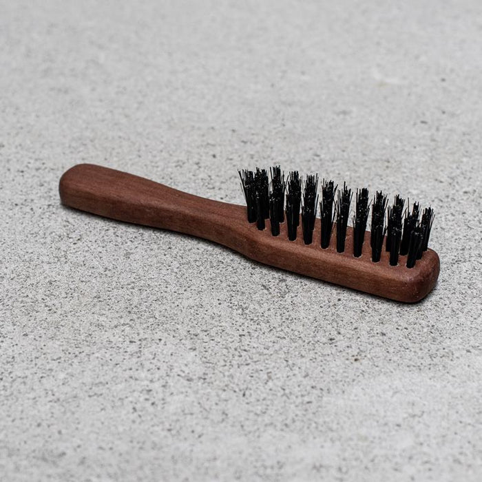 Beard Brush Pearwood Handle