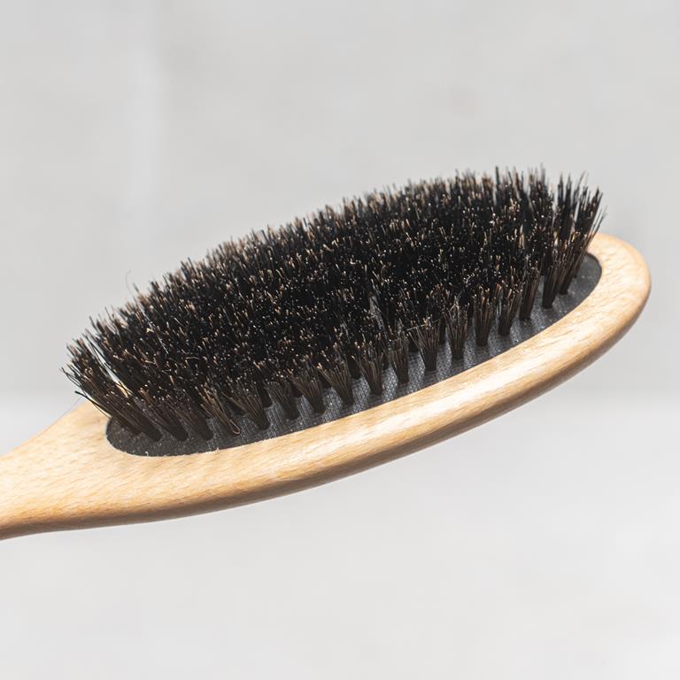 Hair Brush Black Bristle