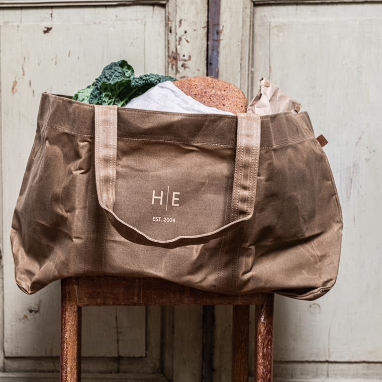 Waxed Canvas Carry All Bag