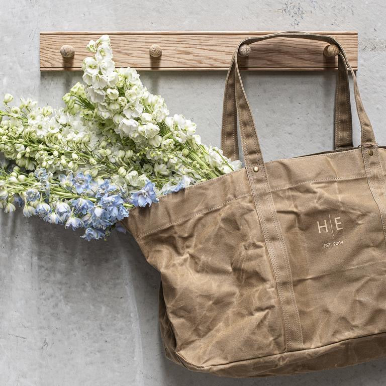 Waxed Canvas Carry All Bag