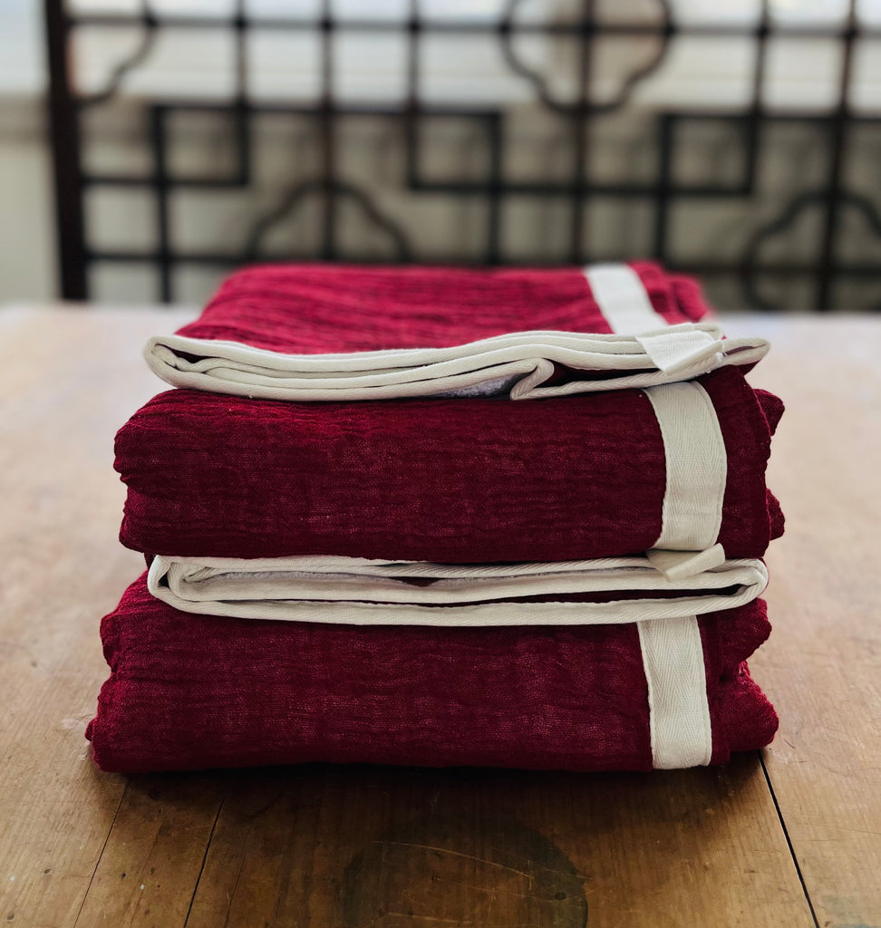 Flax best sale linen towels