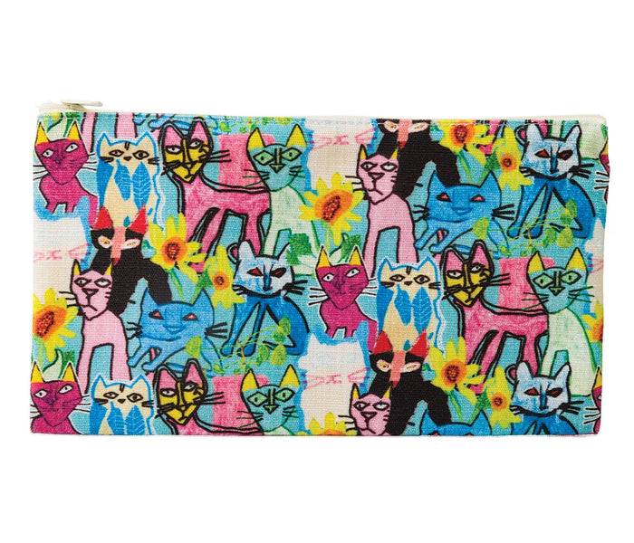 Louise Cats Zip Bag