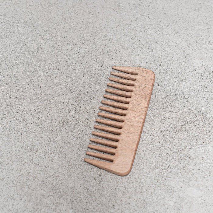 Beechwood Wide Tooth Comb