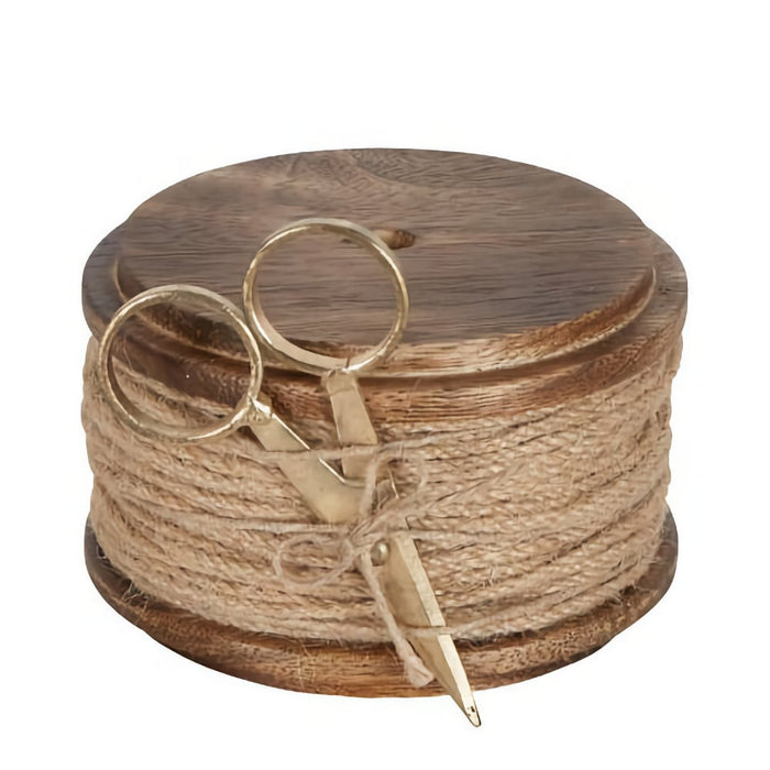 Natural Jute Cord with Scissors