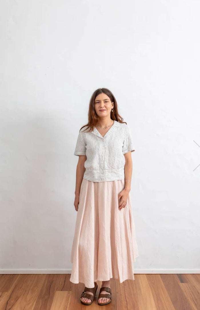 Sun  Skirt - Full Circle - Monet Pink