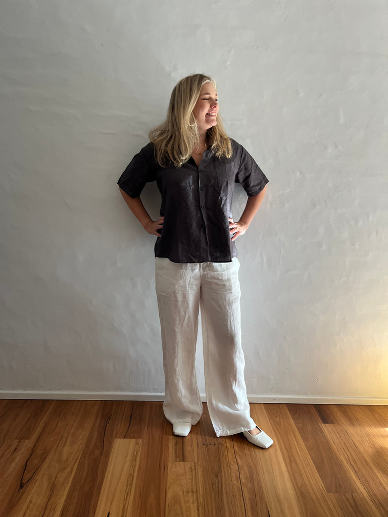 Unisex Lazy Linen Shirt - 7 colours