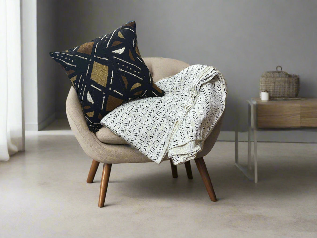 Mud Cloth Cushion Cover 60 x 60 cm