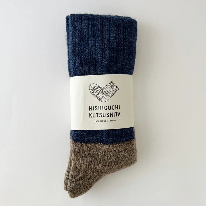 Nishiguchi Kutsushita Oslo Mohair Sock