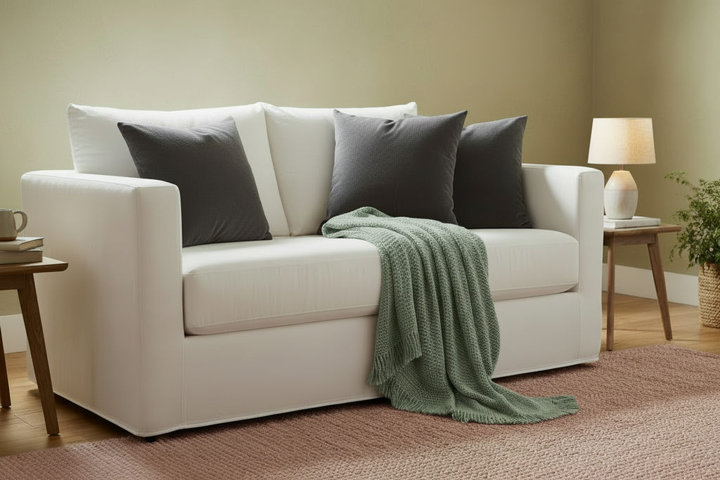 CLEARANCE: Rustic Irish Linen Pillowcase - No Edge (Euro)