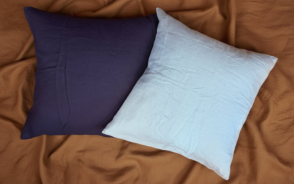 CLEARANCE: Rustic Irish Linen Pillowcase - No Edge (Euro)