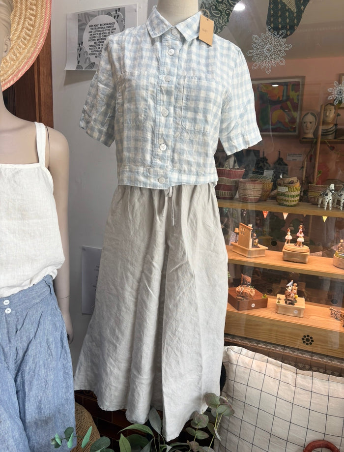 Odette Cropped Shirt