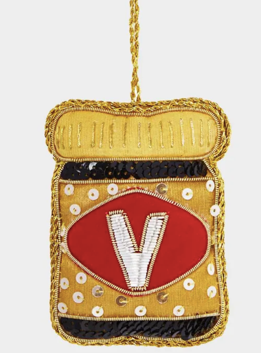 Vegemite Sequin Tree Decoration