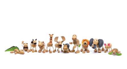 Anamalz Eco Friendly Characters
