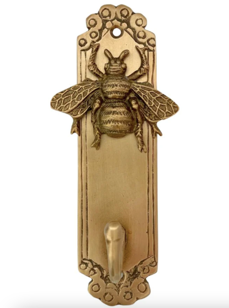 CAM Brass Bee Wall Hook