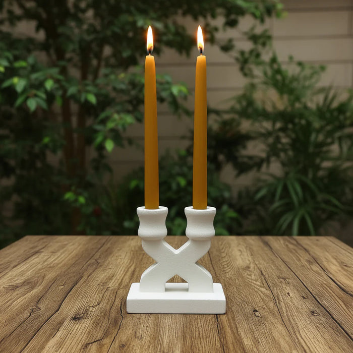 Pollen Sisters Beeswax Taper Candles Set of 2