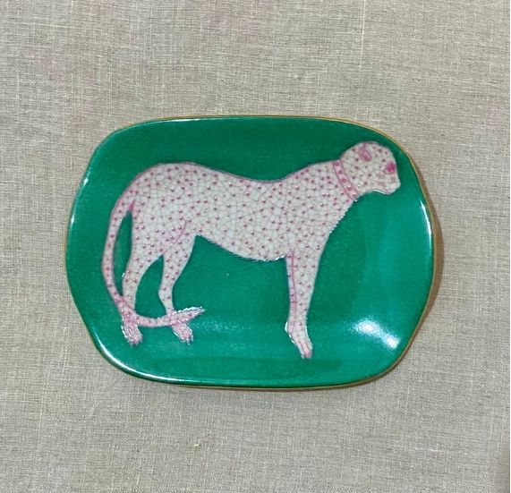 Savon Dish- Leopardo Flambe