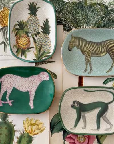 Savon Dish- Leopardo Flambe
