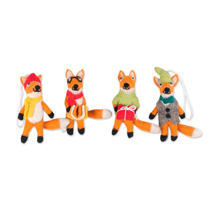 Fantastic Fox Felt Decorations