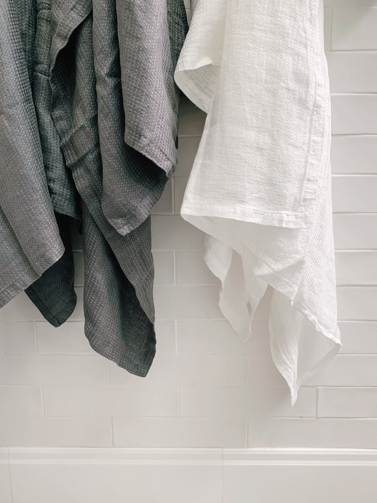 Luxury Pure Linen Bath Towels