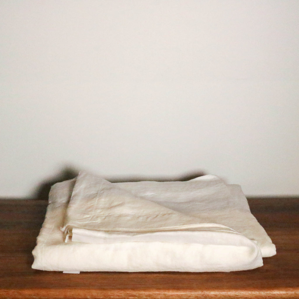 French Linen Bed Throw