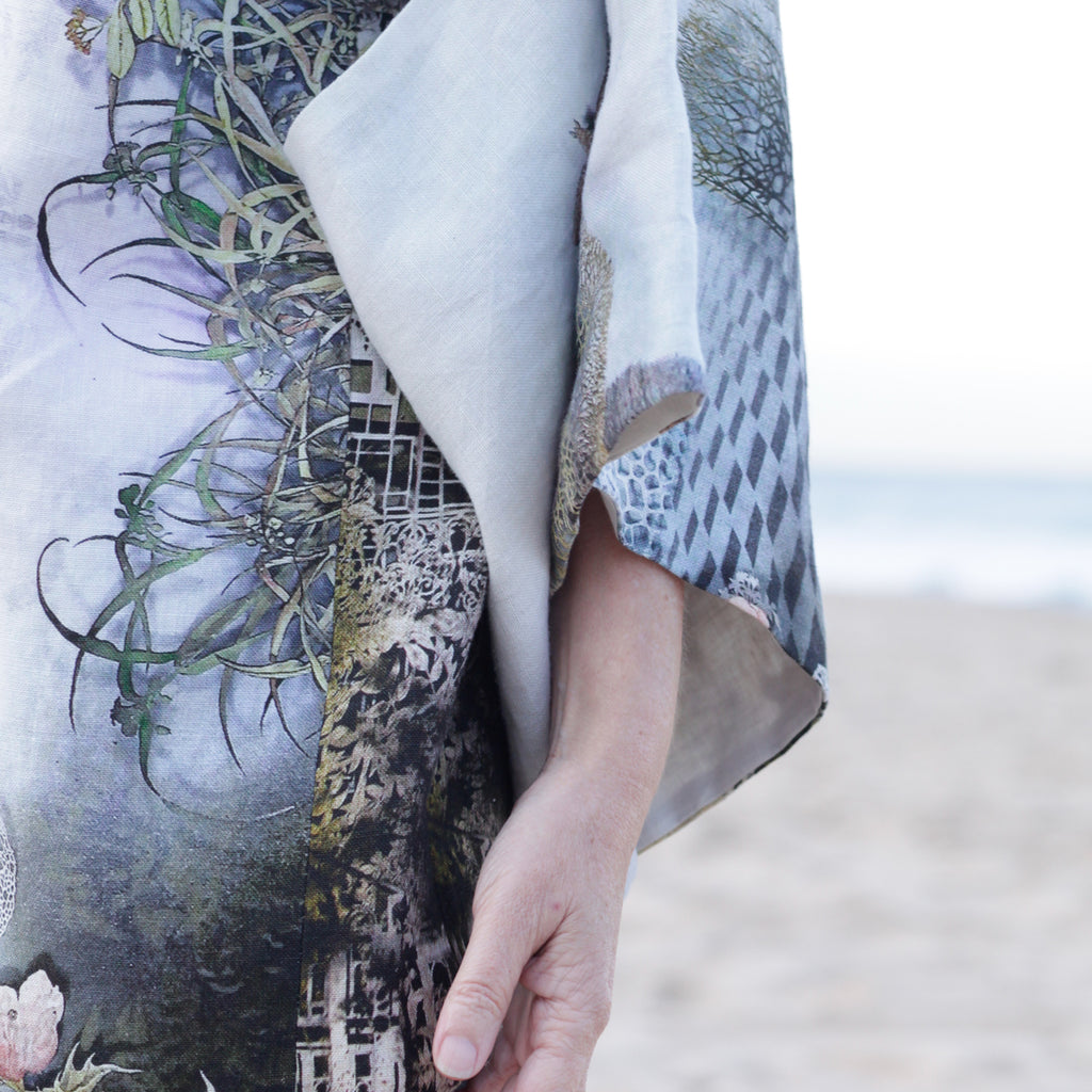 Kimono (wearable art or wall hanging)