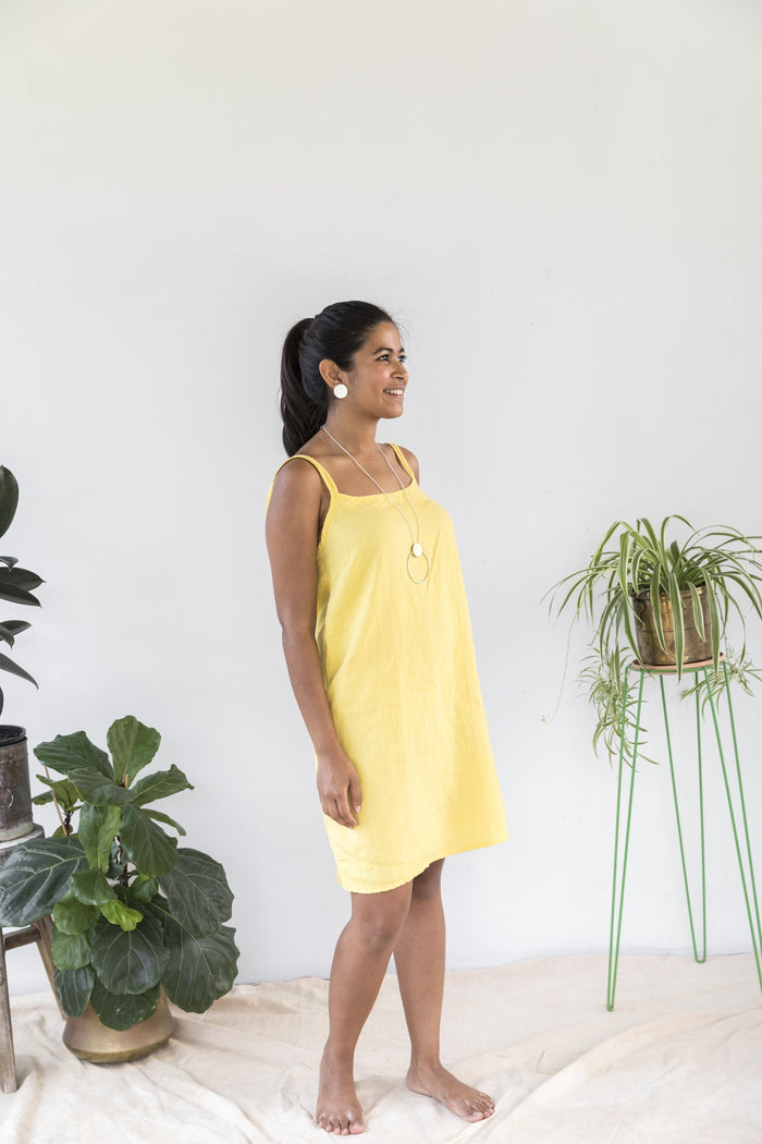 CLEARANCE: Classic Linen Slip Dress - 10 Colours