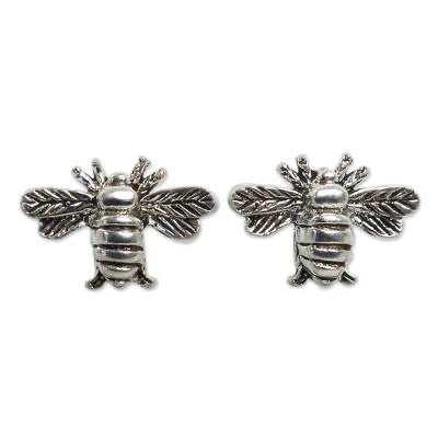 Bee stud earrings